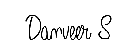Express your personality with a custom Danveer S signature crafted with Angelique-Rose-font-FFP typography. Free transparent PNG download available. Danveer S signature style 5 images and pictures png