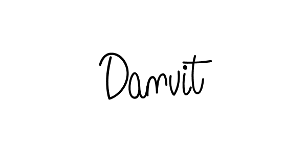 How to Draw Danvit signature style? Angelique-Rose-font-FFP is a latest design signature styles for name Danvit. Danvit signature style 5 images and pictures png