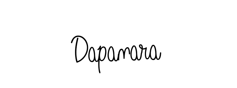The best way (Angelique-Rose-font-FFP) to make a short signature is to pick only two or three words in your name. The name Dapanara include a total of six letters. For converting this name. Dapanara signature style 5 images and pictures png