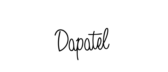 This is the best signature style for the Dapatel name. Also you like these signature font (Angelique-Rose-font-FFP). Mix name signature. Dapatel signature style 5 images and pictures png