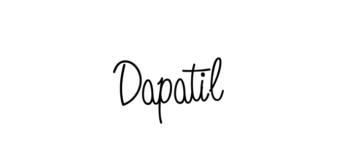 Make a beautiful signature design for name Dapatil. Use this online signature maker to create a handwritten signature for free. Dapatil signature style 5 images and pictures png