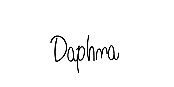 Daphna stylish signature style. Best Handwritten Sign (Angelique-Rose-font-FFP) for my name. Handwritten Signature Collection Ideas for my name Daphna. Daphna signature style 5 images and pictures png