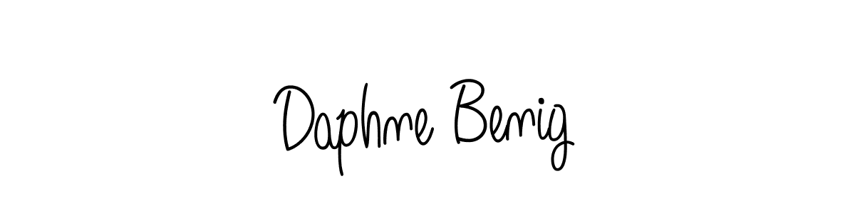 Make a beautiful signature design for name Daphne Benig. Use this online signature maker to create a handwritten signature for free. Daphne Benig signature style 5 images and pictures png