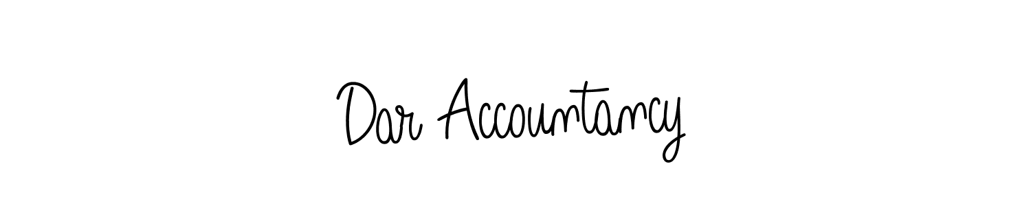 This is the best signature style for the Dar Accountancy name. Also you like these signature font (Angelique-Rose-font-FFP). Mix name signature. Dar Accountancy signature style 5 images and pictures png