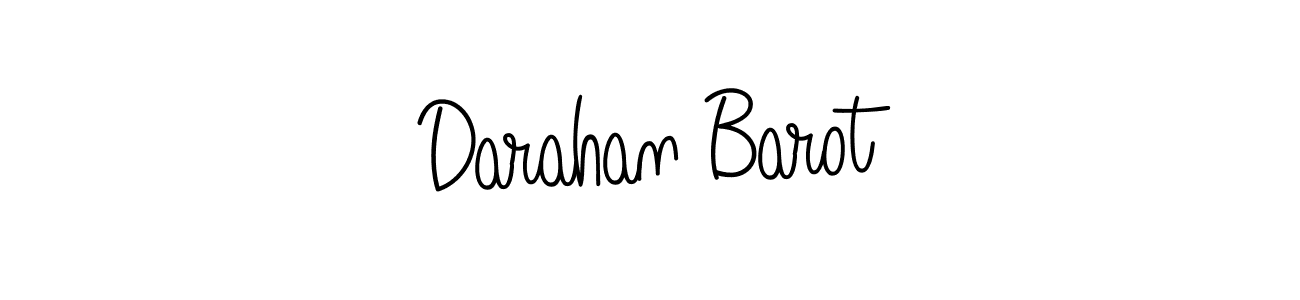 How to Draw Darahan Barot signature style? Angelique-Rose-font-FFP is a latest design signature styles for name Darahan Barot. Darahan Barot signature style 5 images and pictures png