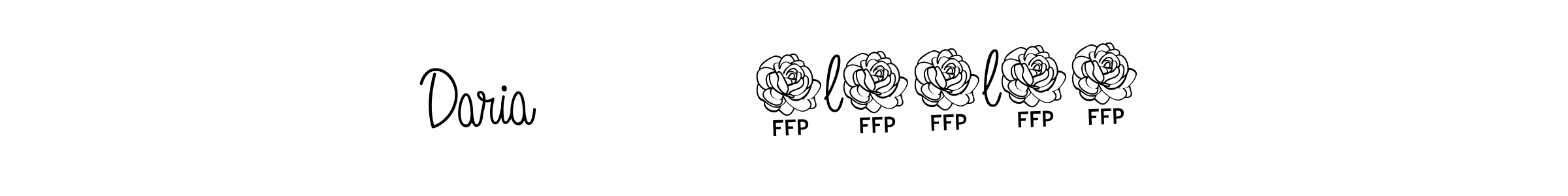 How to make Daria            6l28l24 signature? Angelique-Rose-font-FFP is a professional autograph style. Create handwritten signature for Daria            6l28l24 name. Daria            6l28l24 signature style 5 images and pictures png