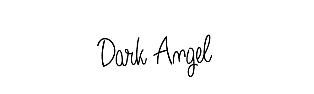 The best way (Angelique-Rose-font-FFP) to make a short signature is to pick only two or three words in your name. The name Dark Angel include a total of six letters. For converting this name. Dark Angel signature style 5 images and pictures png