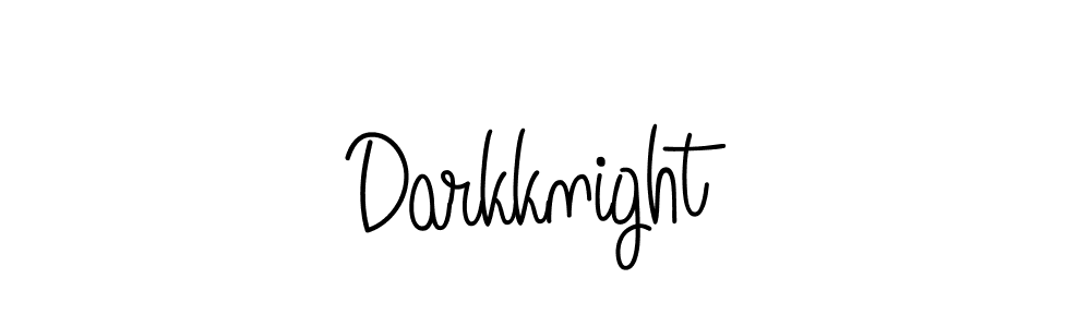 You should practise on your own different ways (Angelique-Rose-font-FFP) to write your name (Darkknight) in signature. don't let someone else do it for you. Darkknight signature style 5 images and pictures png