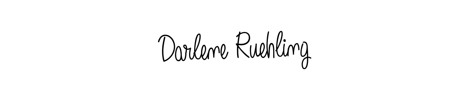 Make a beautiful signature design for name Darlene Ruehling. Use this online signature maker to create a handwritten signature for free. Darlene Ruehling signature style 5 images and pictures png