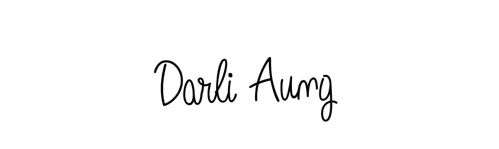 Also You can easily find your signature by using the search form. We will create Darli Aung name handwritten signature images for you free of cost using Angelique-Rose-font-FFP sign style. Darli Aung signature style 5 images and pictures png