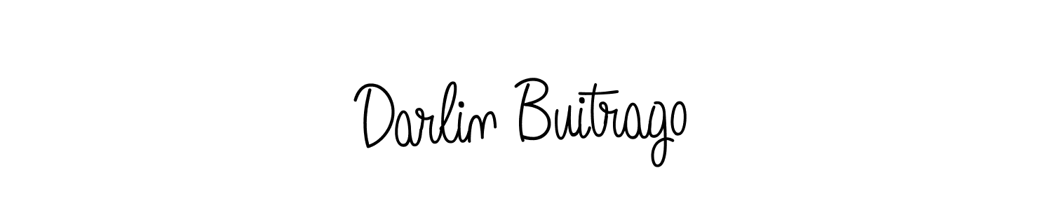 The best way (Angelique-Rose-font-FFP) to make a short signature is to pick only two or three words in your name. The name Darlin Buitrago include a total of six letters. For converting this name. Darlin Buitrago signature style 5 images and pictures png