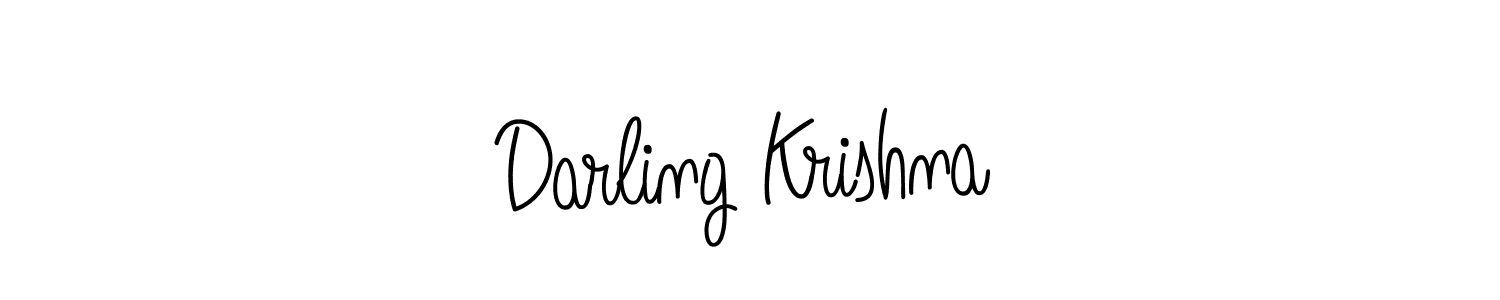 This is the best signature style for the Darling Krishna name. Also you like these signature font (Angelique-Rose-font-FFP). Mix name signature. Darling Krishna signature style 5 images and pictures png