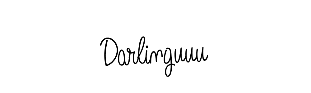 The best way (Angelique-Rose-font-FFP) to make a short signature is to pick only two or three words in your name. The name Darlinguuu include a total of six letters. For converting this name. Darlinguuu signature style 5 images and pictures png