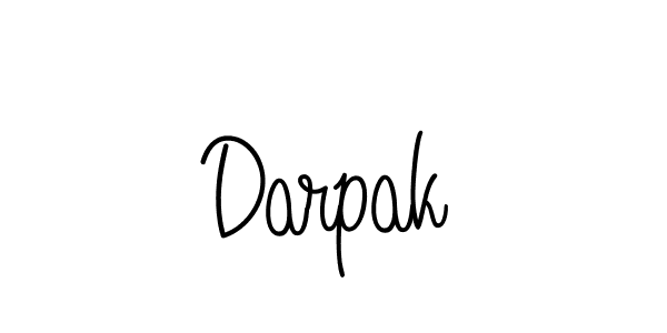 Check out images of Autograph of Darpak name. Actor Darpak Signature Style. Angelique-Rose-font-FFP is a professional sign style online. Darpak signature style 5 images and pictures png