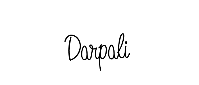 Best and Professional Signature Style for Darpali. Angelique-Rose-font-FFP Best Signature Style Collection. Darpali signature style 5 images and pictures png