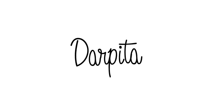 Once you've used our free online signature maker to create your best signature Angelique-Rose-font-FFP style, it's time to enjoy all of the benefits that Darpita name signing documents. Darpita signature style 5 images and pictures png