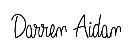 Style your name Darren Aidan with confidence using Angelique-Rose-font-FFP signature design. Simple, elegant, and ready for immediate document use. Darren Aidan signature style 5 images and pictures png