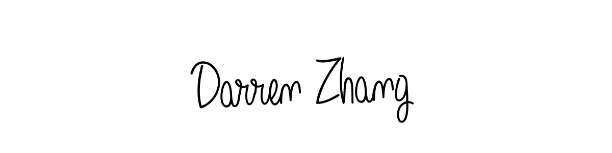 It looks lik you need a new signature style for name Darren Zhang. Design unique handwritten (Angelique-Rose-font-FFP) signature with our free signature maker in just a few clicks. Darren Zhang signature style 5 images and pictures png