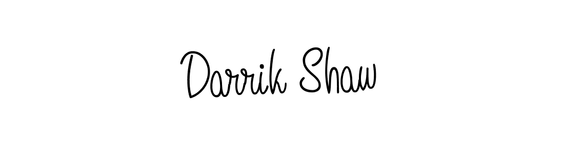 Here are the top 10 professional signature styles for the name Darrik Shaw. These are the best autograph styles you can use for your name. Darrik Shaw signature style 5 images and pictures png