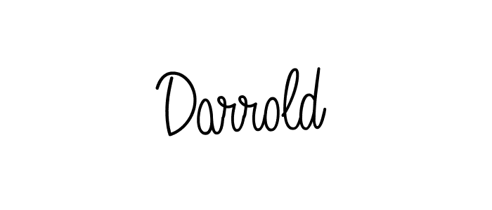 How to make Darrold signature? Angelique-Rose-font-FFP is a professional autograph style. Create handwritten signature for Darrold name. Darrold signature style 5 images and pictures png