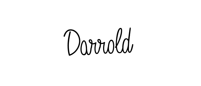 Also we have Darrold name is the best signature style. Create professional handwritten signature collection using Angelique-Rose-font-FFP autograph style. Darrold signature style 5 images and pictures png