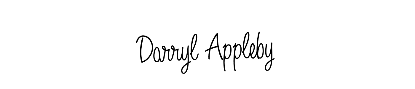 Once you've used our free online signature maker to create your best signature Angelique-Rose-font-FFP style, it's time to enjoy all of the benefits that Darryl Appleby name signing documents. Darryl Appleby signature style 5 images and pictures png