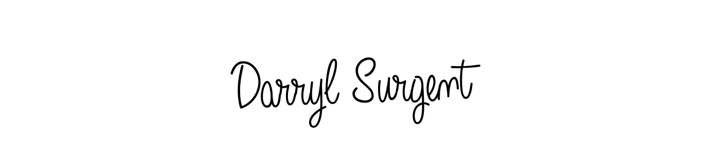 Make a short Darryl Surgent signature style. Manage your documents anywhere anytime using Angelique-Rose-font-FFP. Create and add eSignatures, submit forms, share and send files easily. Darryl Surgent signature style 5 images and pictures png