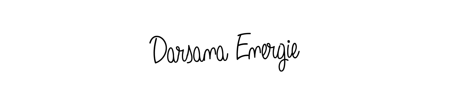 The best way (Angelique-Rose-font-FFP) to make a short signature is to pick only two or three words in your name. The name Darsana Energie include a total of six letters. For converting this name. Darsana Energie signature style 5 images and pictures png