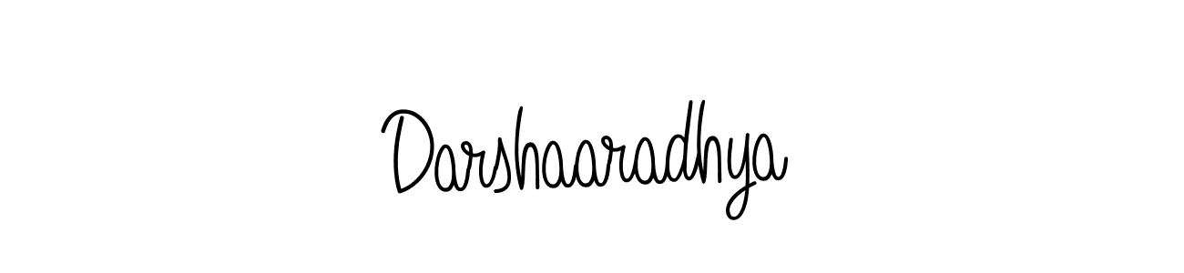 How to make Darshaaradhya name signature. Use Angelique-Rose-font-FFP style for creating short signs online. This is the latest handwritten sign. Darshaaradhya signature style 5 images and pictures png