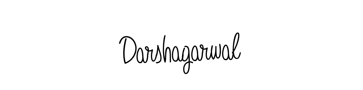 You should practise on your own different ways (Angelique-Rose-font-FFP) to write your name (Darshagarwal) in signature. don't let someone else do it for you. Darshagarwal signature style 5 images and pictures png