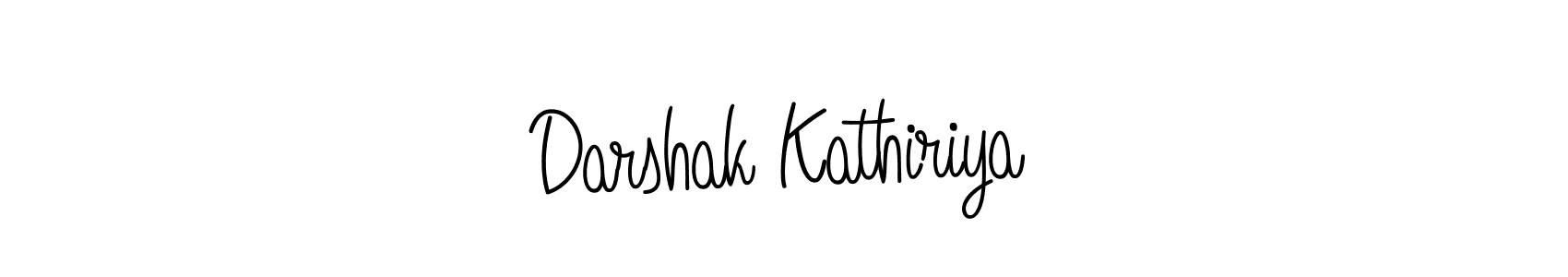 Also You can easily find your signature by using the search form. We will create Darshak Kathiriya name handwritten signature images for you free of cost using Angelique-Rose-font-FFP sign style. Darshak Kathiriya signature style 5 images and pictures png