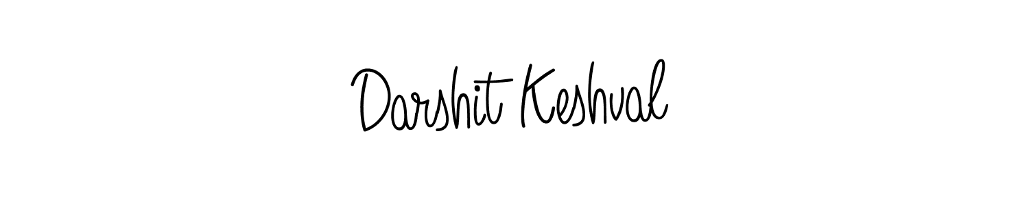 Create a beautiful signature design for name Darshit Keshval. With this signature (Angelique-Rose-font-FFP) fonts, you can make a handwritten signature for free. Darshit Keshval signature style 5 images and pictures png