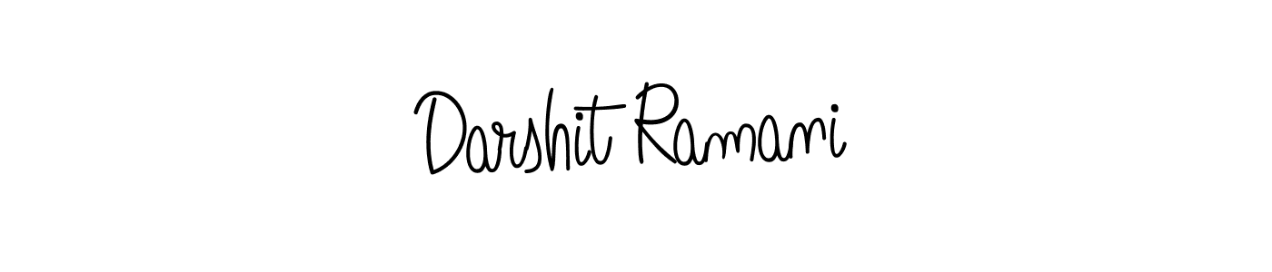 Also You can easily find your signature by using the search form. We will create Darshit Ramani name handwritten signature images for you free of cost using Angelique-Rose-font-FFP sign style. Darshit Ramani signature style 5 images and pictures png