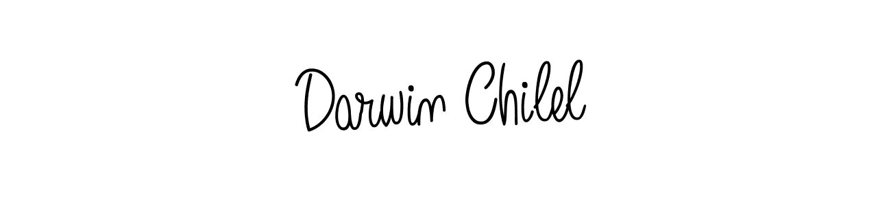 Make a beautiful signature design for name Darwin Chilel. Use this online signature maker to create a handwritten signature for free. Darwin Chilel signature style 5 images and pictures png