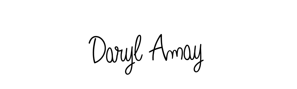 Make a beautiful signature design for name Daryl Amay. With this signature (Angelique-Rose-font-FFP) style, you can create a handwritten signature for free. Daryl Amay signature style 5 images and pictures png