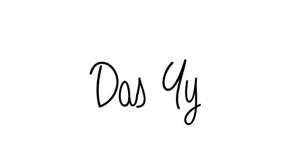 The best way (Angelique-Rose-font-FFP) to make a short signature is to pick only two or three words in your name. The name Das Yy include a total of six letters. For converting this name. Das Yy signature style 5 images and pictures png