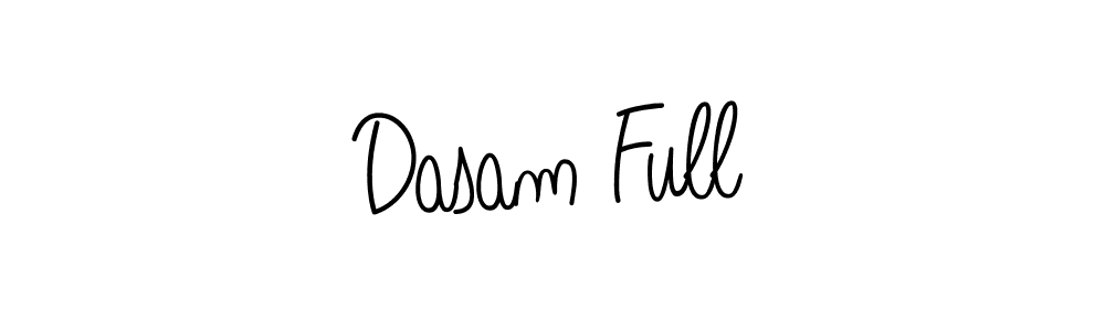 The best way (Angelique-Rose-font-FFP) to make a short signature is to pick only two or three words in your name. The name Dasam Full include a total of six letters. For converting this name. Dasam Full signature style 5 images and pictures png