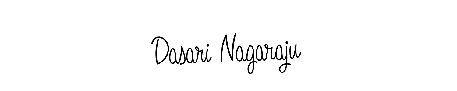 The best way (Angelique-Rose-font-FFP) to make a short signature is to pick only two or three words in your name. The name Dasari Nagaraju include a total of six letters. For converting this name. Dasari Nagaraju signature style 5 images and pictures png