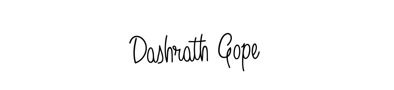 You can use this online signature creator to create a handwritten signature for the name Dashrath Gope. This is the best online autograph maker. Dashrath Gope signature style 5 images and pictures png