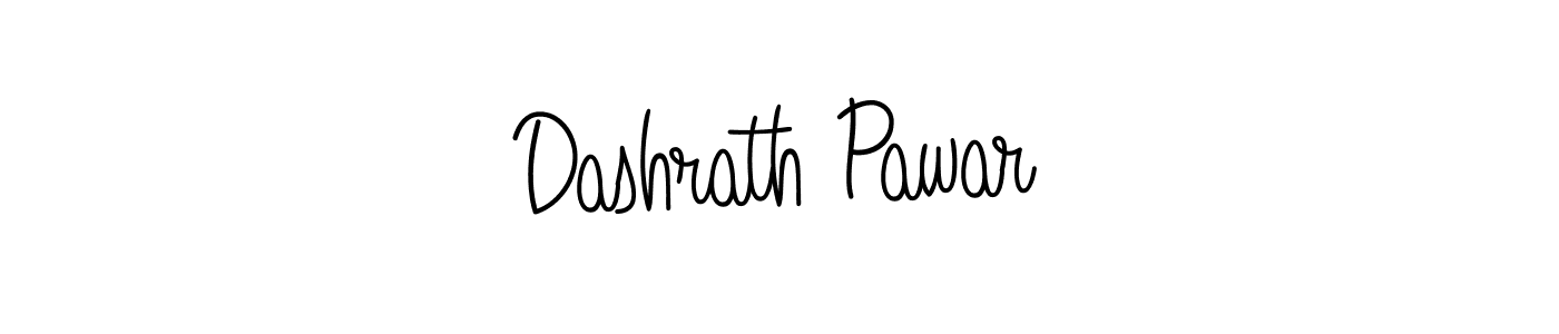 Dashrath Pawar stylish signature style. Best Handwritten Sign (Angelique-Rose-font-FFP) for my name. Handwritten Signature Collection Ideas for my name Dashrath Pawar. Dashrath Pawar signature style 5 images and pictures png