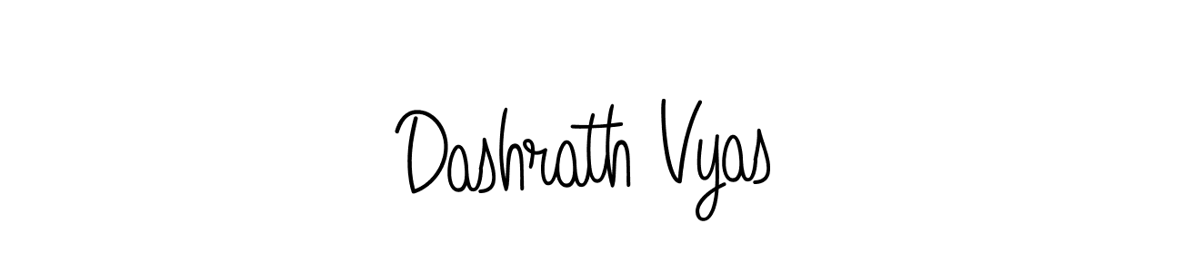 if you are searching for the best signature style for your name Dashrath Vyas. so please give up your signature search. here we have designed multiple signature styles  using Angelique-Rose-font-FFP. Dashrath Vyas signature style 5 images and pictures png