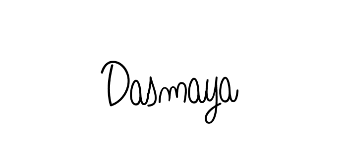 Design your own signature with our free online signature maker. With this signature software, you can create a handwritten (Angelique-Rose-font-FFP) signature for name Dasmaya. Dasmaya signature style 5 images and pictures png
