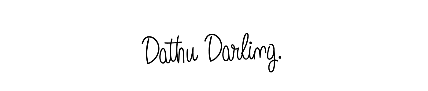 76+ Dathu Darling. Name Signature Style Ideas | Best Online Autograph