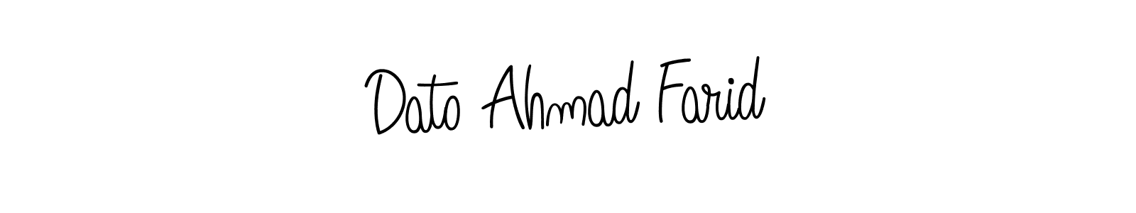 Once you've used our free online signature maker to create your best signature Angelique-Rose-font-FFP style, it's time to enjoy all of the benefits that Dato Ahmad Farid name signing documents. Dato Ahmad Farid signature style 5 images and pictures png
