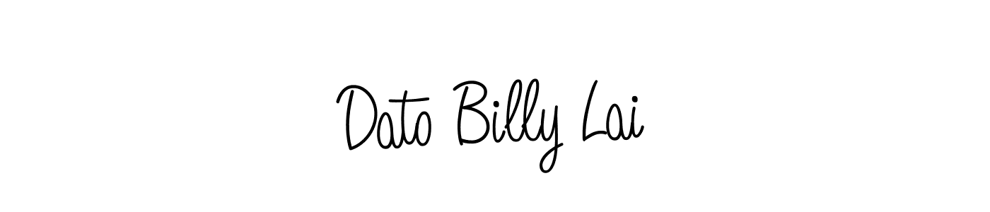 Similarly Angelique-Rose-font-FFP is the best handwritten signature design. Signature creator online .You can use it as an online autograph creator for name Dato Billy Lai. Dato Billy Lai signature style 5 images and pictures png