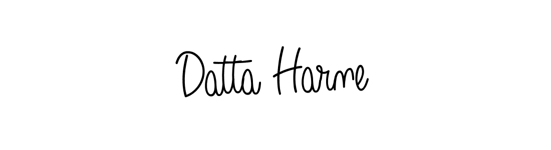 The best way (Angelique-Rose-font-FFP) to make a short signature is to pick only two or three words in your name. The name Datta Harne include a total of six letters. For converting this name. Datta Harne signature style 5 images and pictures png
