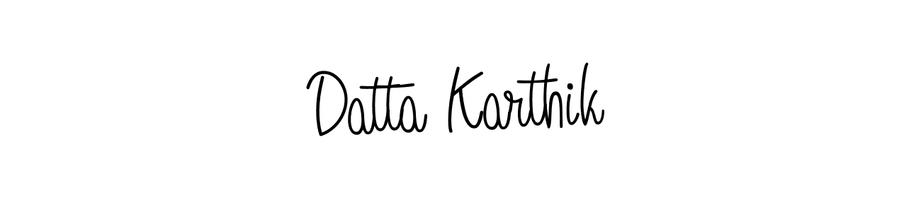 It looks lik you need a new signature style for name Datta Karthik. Design unique handwritten (Angelique-Rose-font-FFP) signature with our free signature maker in just a few clicks. Datta Karthik signature style 5 images and pictures png