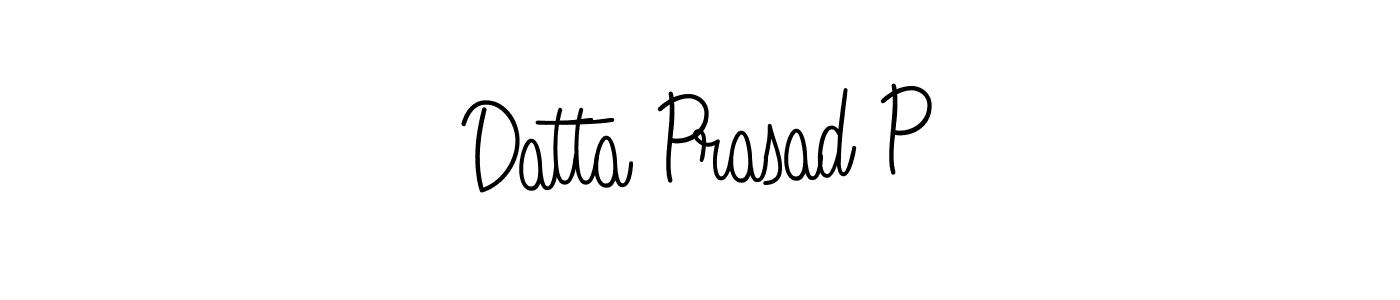 It looks lik you need a new signature style for name Datta Prasad P. Design unique handwritten (Angelique-Rose-font-FFP) signature with our free signature maker in just a few clicks. Datta Prasad P signature style 5 images and pictures png