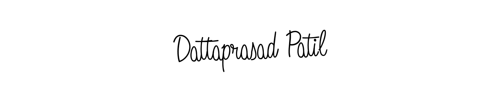 Create a beautiful signature design for name Dattaprasad Patil. With this signature (Angelique-Rose-font-FFP) fonts, you can make a handwritten signature for free. Dattaprasad Patil signature style 5 images and pictures png