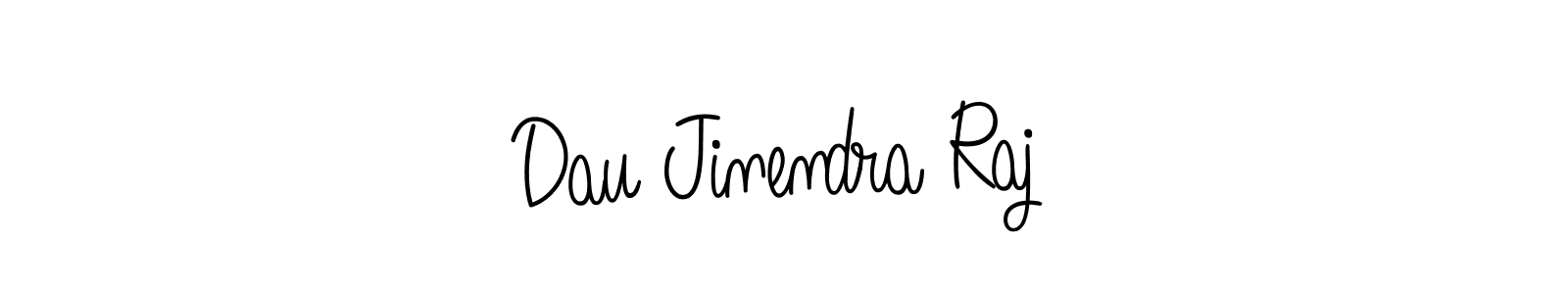 How to make Dau Jinendra Raj signature? Angelique-Rose-font-FFP is a professional autograph style. Create handwritten signature for Dau Jinendra Raj name. Dau Jinendra Raj signature style 5 images and pictures png